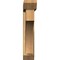 Ekena Millwork Westlake Slat Rough Sawn Bracket w/ Offset Brace, Western Red Cedar, 6"W x 30"D x 30"H BKT0604X30X30WTL06RWR - alternate 4